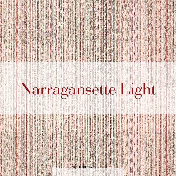 Narragansette Light example